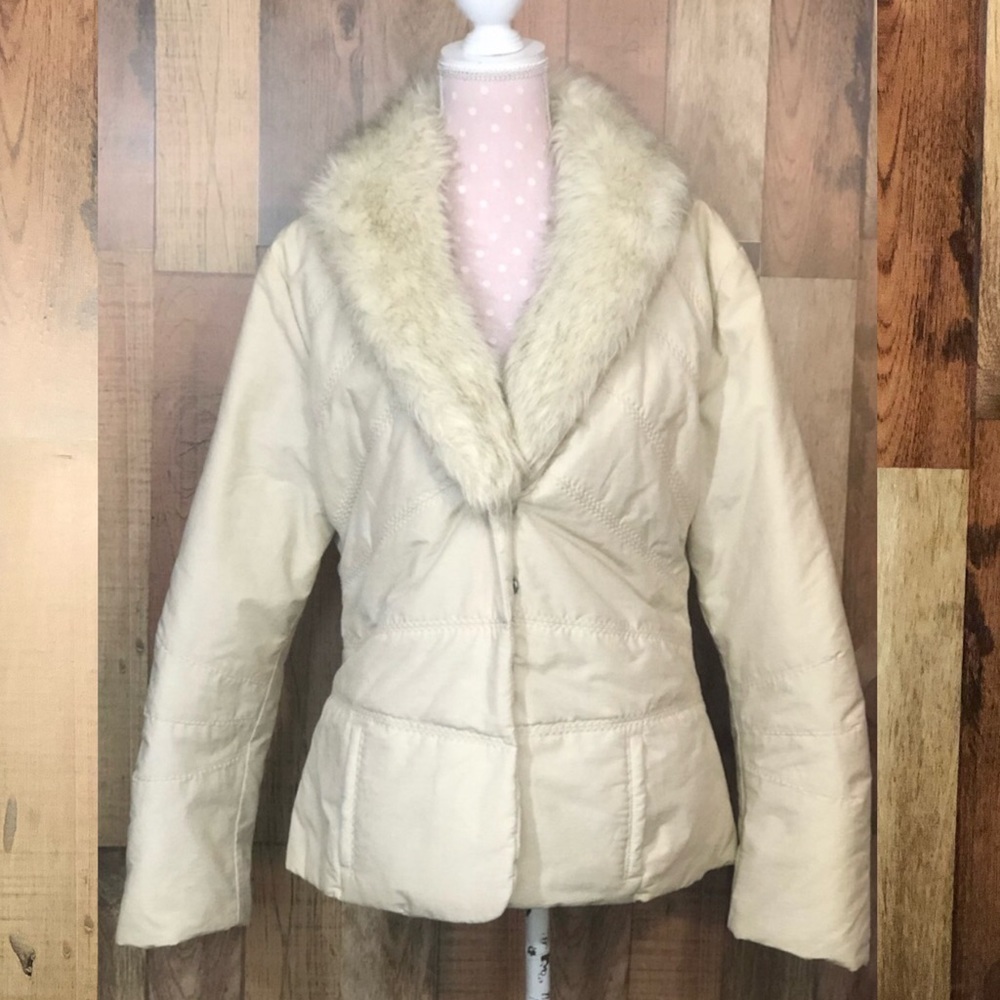 Coldwater Creek puffer Jacket sz m